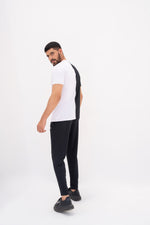 Load image into Gallery viewer, Monochrome Dry Fit Tracksuit - Black &amp; White
