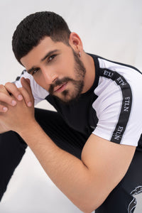 Black and White Velocity Tracksuit