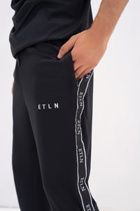 Black and White Velocity Tracksuit