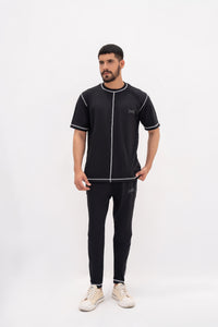 Black Basic Signature Tracksuiit
