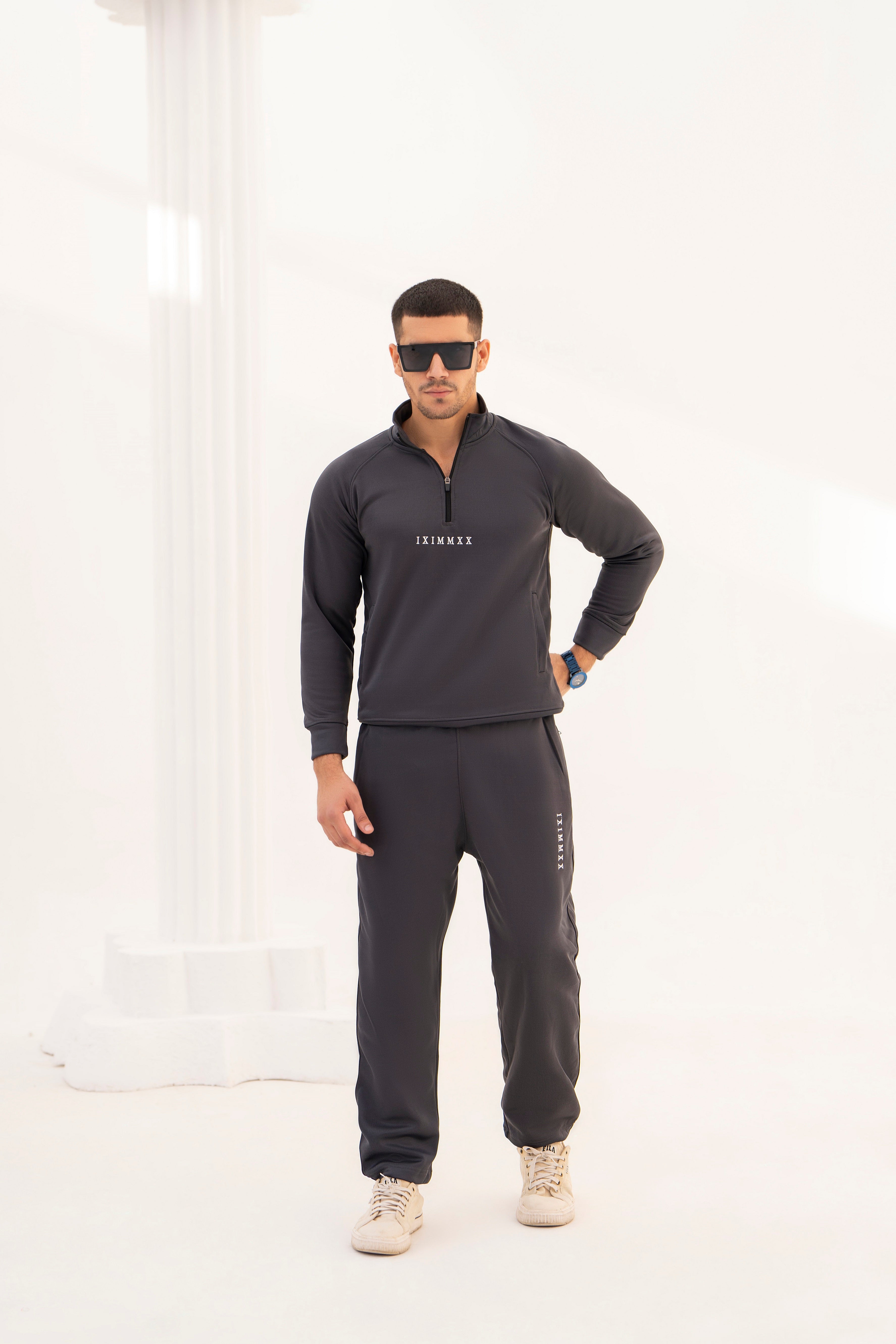 Grey Momentum Tracksuit