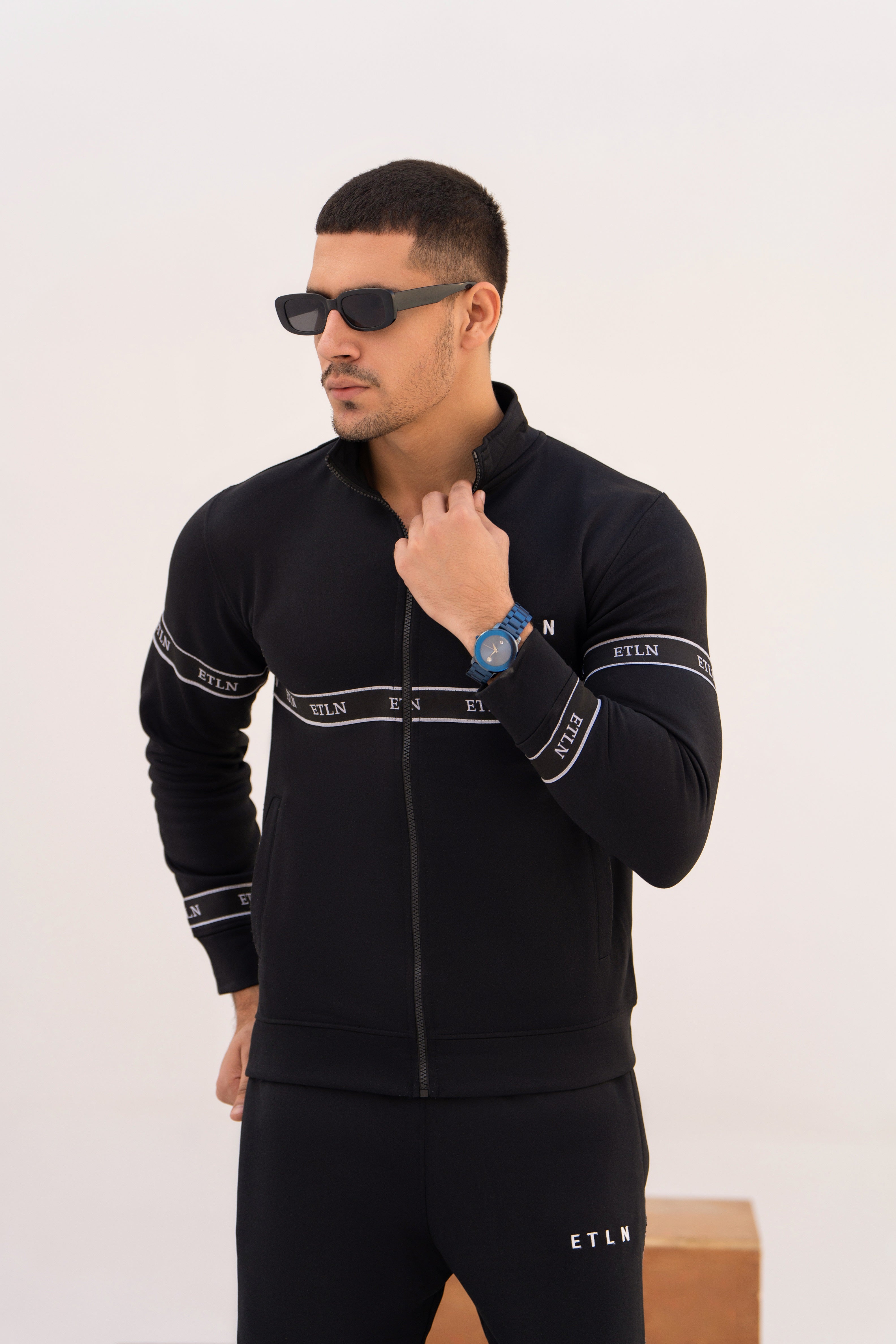 Midnight Signature Tracksuit - Black