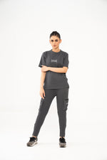 Load image into Gallery viewer, Premium Charcoal Tracksuit
