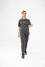 Load image into Gallery viewer, Premium Charcoal Tracksuit

