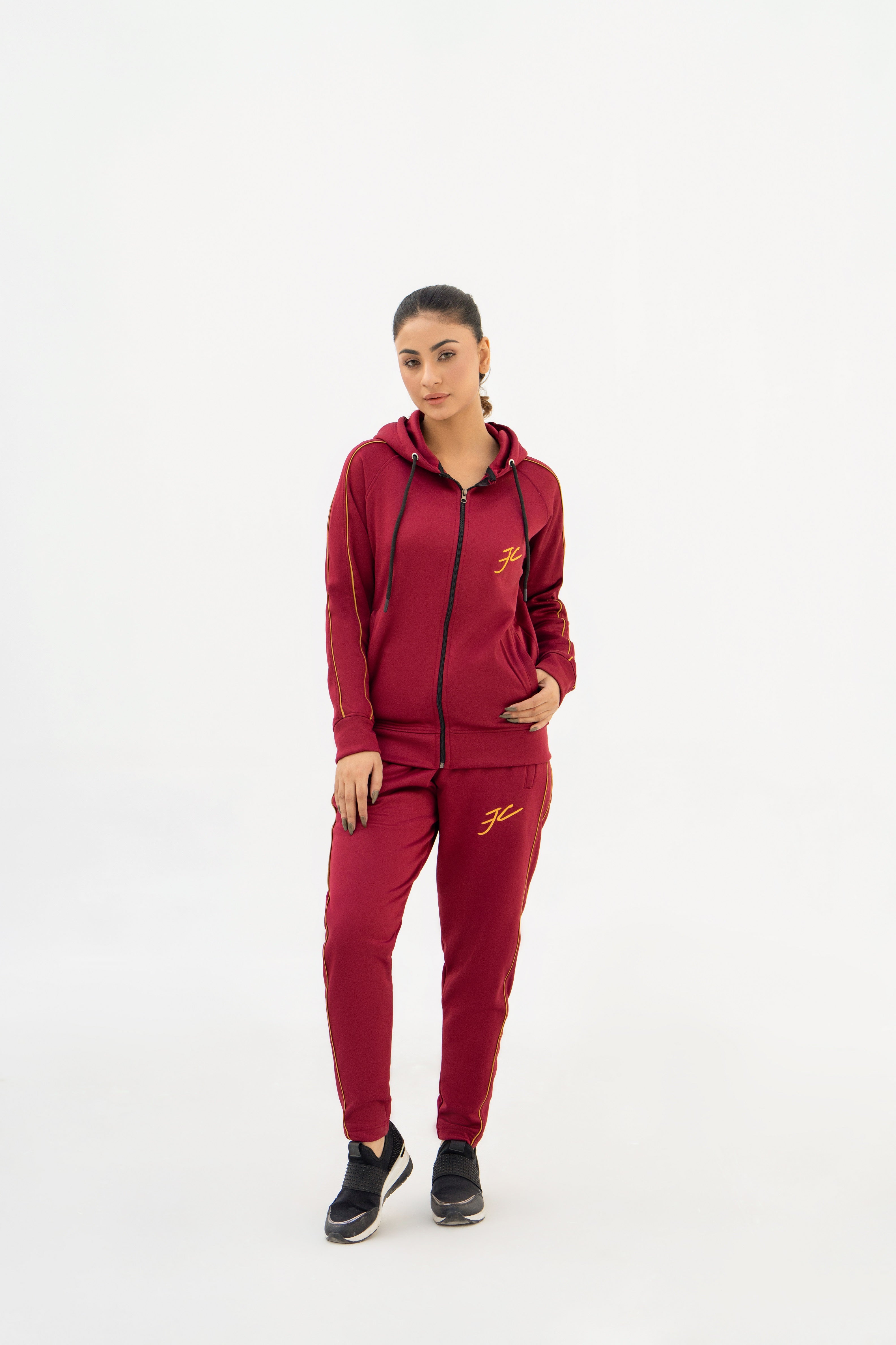 Fireline Fusion Tracksuit - Maroon