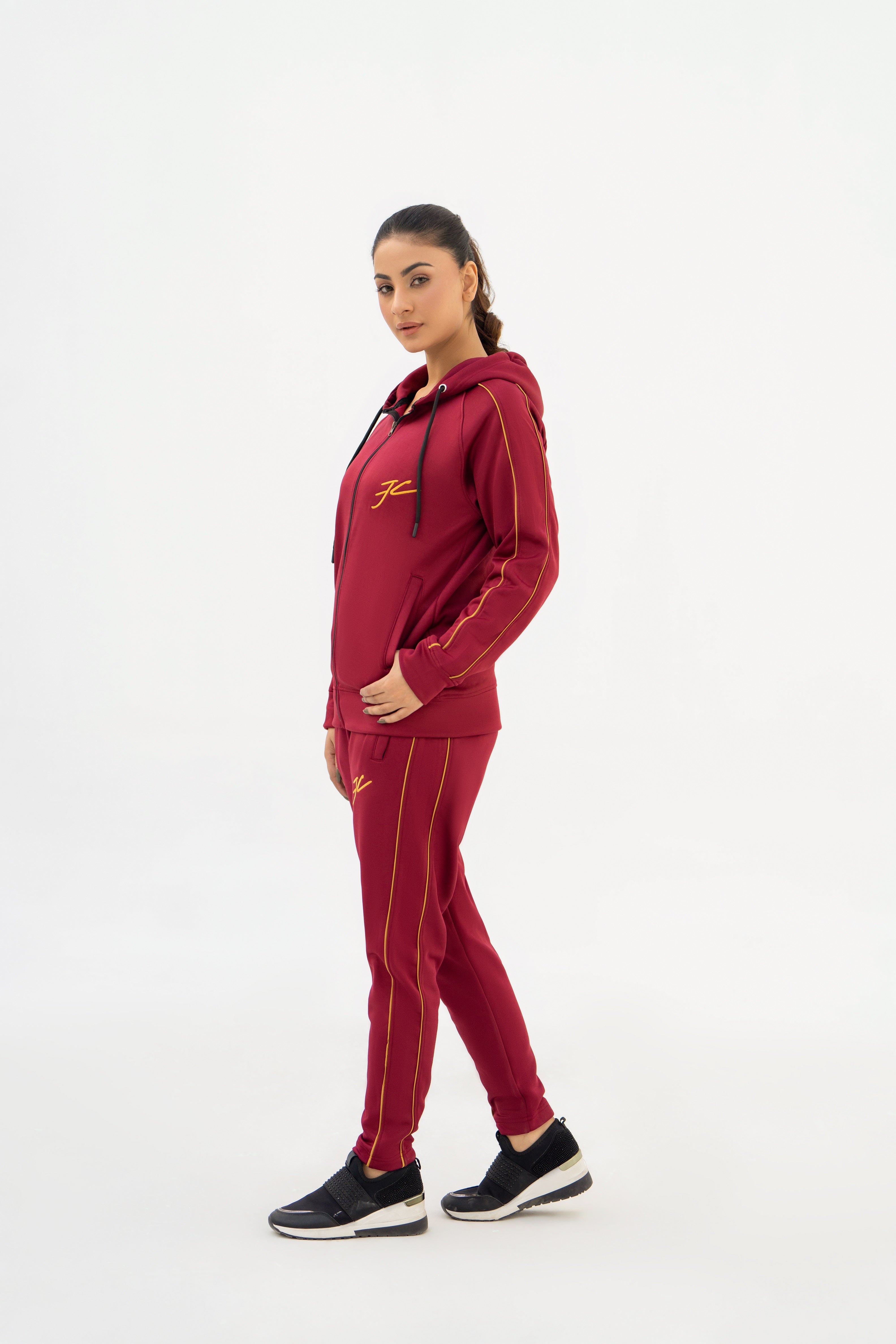 Fireline Fusion Tracksuit - Maroon