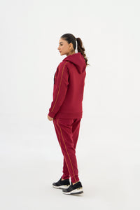 Fireline Fusion Tracksuit - Maroon