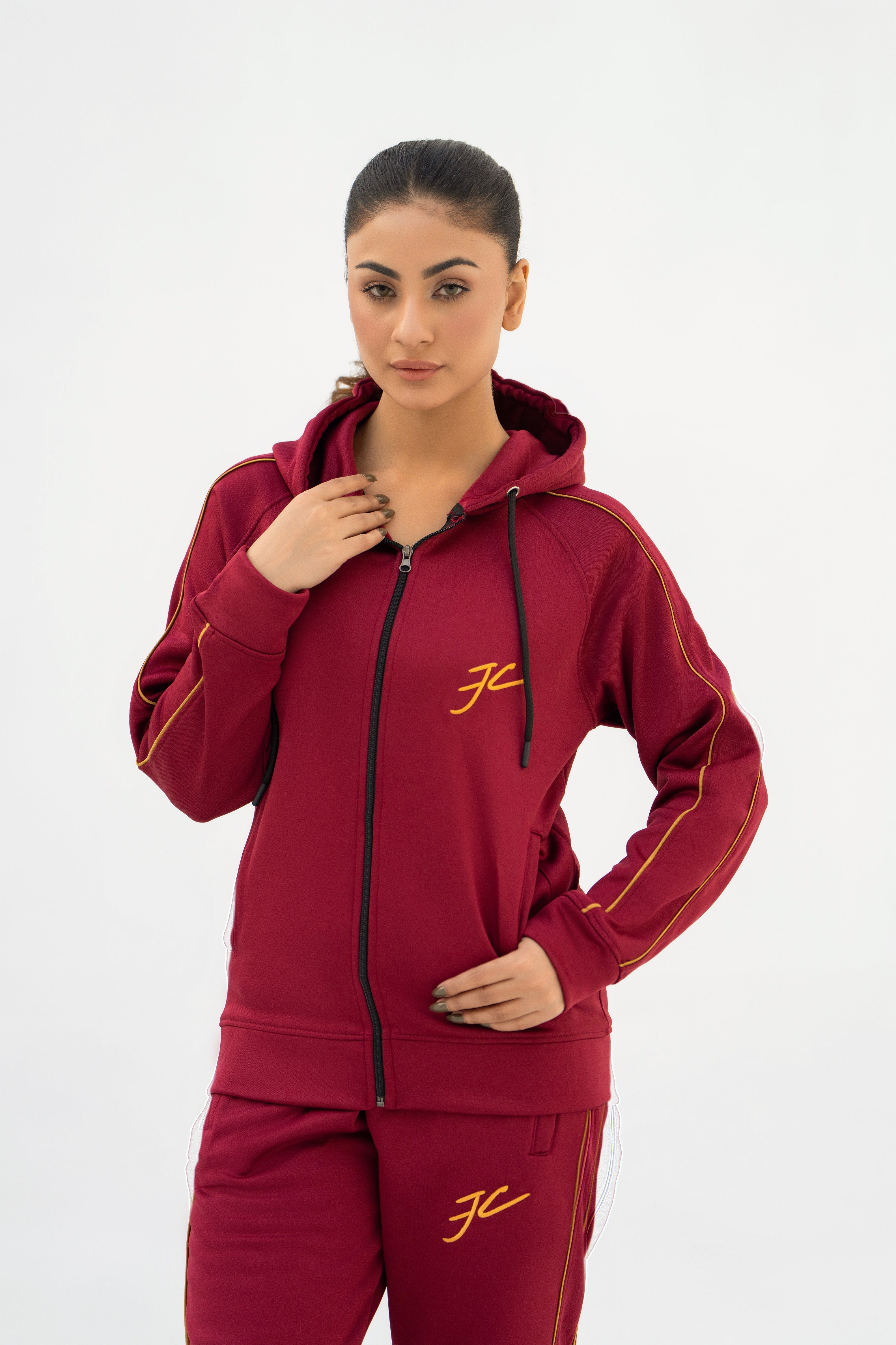 Fireline Fusion Tracksuit - Maroon