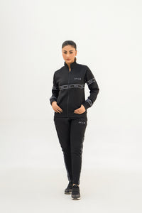Midnight Signature Tracksuit - Black