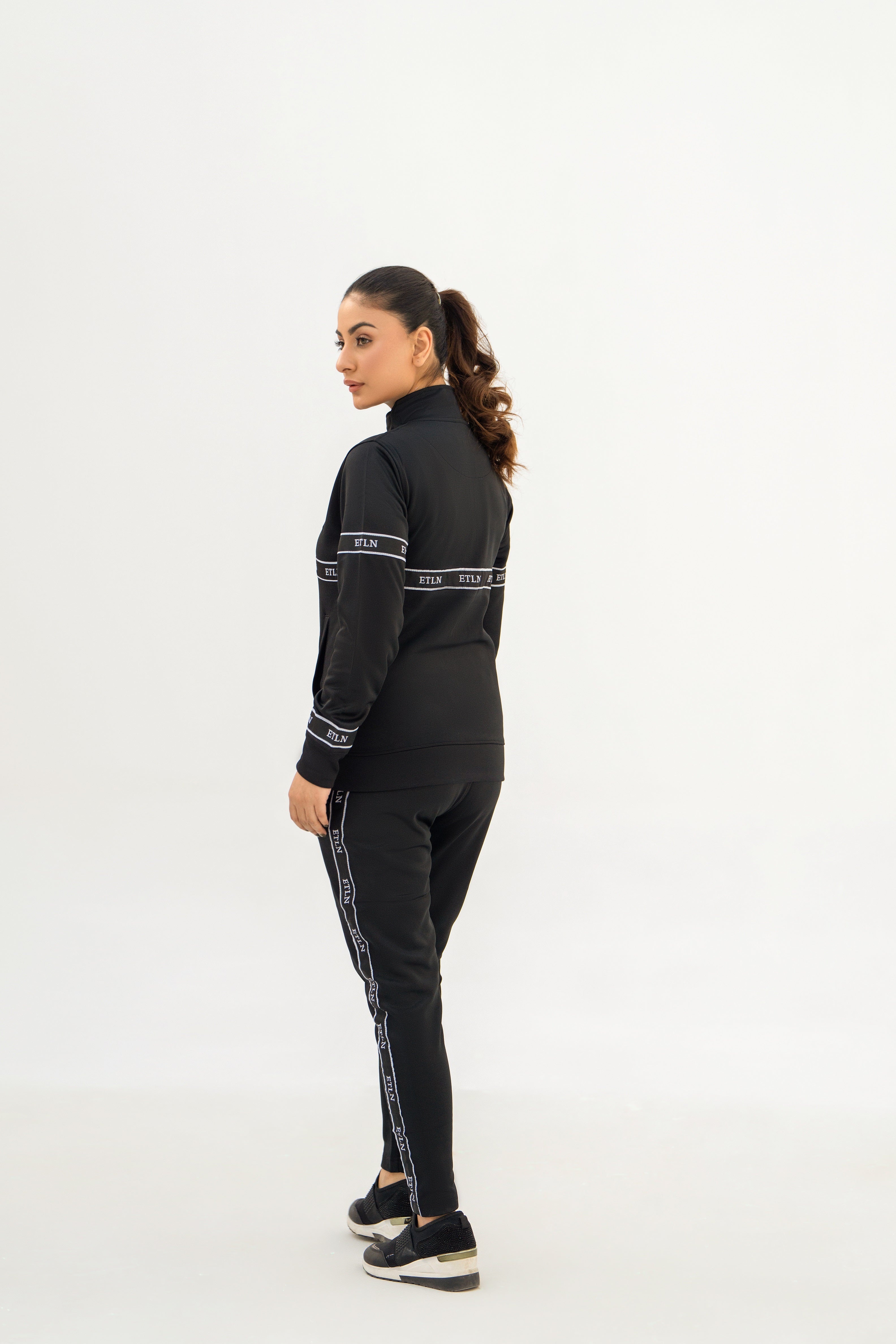 Midnight Signature Tracksuit - Black