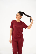 Load image into Gallery viewer, Basic Quick Dry Tracksuit - Maroon
