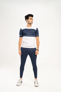 Navy and White Dry tracksuit