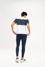 Load image into Gallery viewer, Navy and White Dry tracksuit

