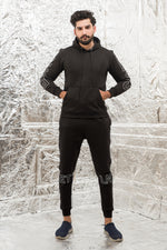 Load image into Gallery viewer, Black signature tracksuit
