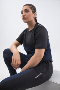 Two-hued Classic Tracksuit - Navy Blue