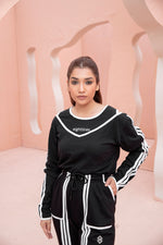 Load image into Gallery viewer, Double Dash Tracksuit - Black
