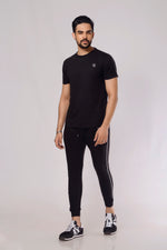 Load image into Gallery viewer, Prime series French tape Tracksuit - black
