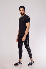 Load image into Gallery viewer, Prime series French tape Tracksuit - black
