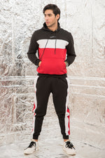Load image into Gallery viewer, Basic Sporty Tracksuit - Black
