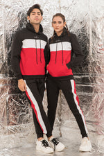 Load image into Gallery viewer, Basic Sporty Tracksuit - Black

