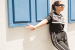 Load image into Gallery viewer, Supreme Contrast Panel Tracksuit  - Black
