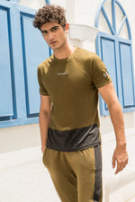 Load image into Gallery viewer, Vintage Tracksuit Army Green and Black
