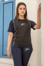 Load image into Gallery viewer, Noir EL Logo Tracksuit - Navy
