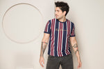 Load image into Gallery viewer, Eightlines Signature Vertical Striped T-shirt
